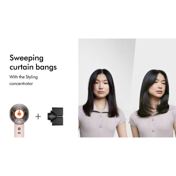 سشوار هوشمند دایسون مدل Dyson Supersonic Nural HD16 (Ceramic Pink/Rose Gold) (صورتی | رز گلد)