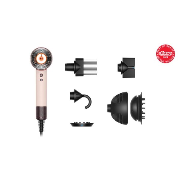 سشوار هوشمند دایسون مدل Dyson Supersonic Nural HD16 (Ceramic Pink/Rose Gold) (صورتی | رز گلد)