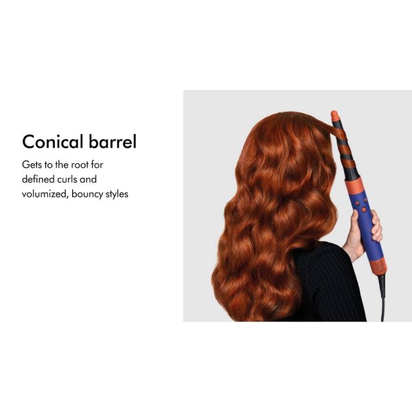 حالت دهنده مو دایسون مدل Dyson Airwrap i.d.™ multi-styler and dryer Curly+Coily (Vinca Blue/Topaz) با گارانتی 24 ماه
