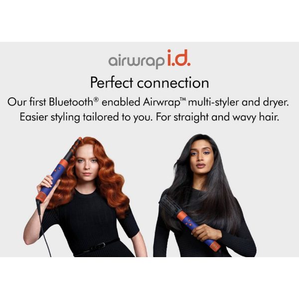 حالت دهنده مو دایسون مدل Dyson Airwrap i.d.™ multi-styler and dryer Curly+Coily (Vinca Blue/Topaz) با گارانتی 24 ماه
