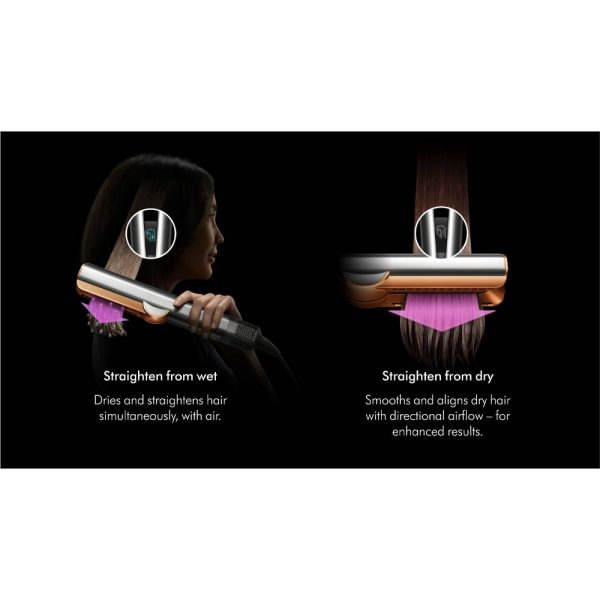 سشوار و صاف‌کننده مو دایسون مدل Jasper Plum |  Dyson Airstrait HT01 ( بنفش | صورتی)