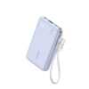 پاوربانک 10000 میلی آمپر 22.5 وات انکر مدل پورتابل شارژ A1257 Anker Portable Charger Power Bank رنگ بنفش