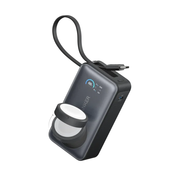پاوربانک 10000 میلی آمپر 35 وات انکر مدل مگ گو Anker MagGo Power Bank