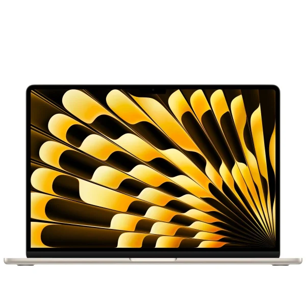 مک بوک 15 اینچی اپل با چیپ M4 _ رنگ استارلایت