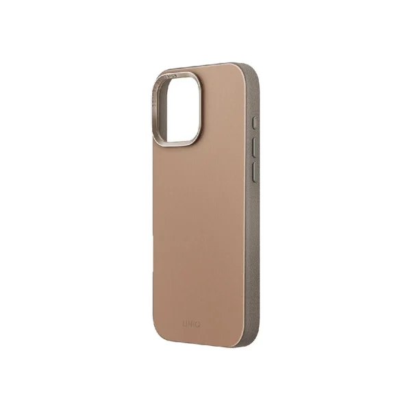 قاب آیفون 16 پرو مکس برند یونیک مدل UNIQ IPHONE 16 Pro Max Lyden MagClick DS خاکستری روشن