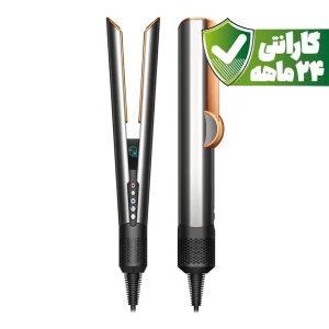 سشوار و صاف کننده مو دایسون مدل Dyson Airstrait HT01-Nickel/Copper (نقره‌ای/مسی) با گارانتی ۲۴ ماه