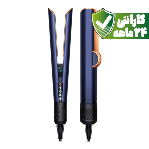 سشوار و صاف کننده مو دایسون مدل Dyson Airstrait HT01-Prussian Blue/Rich Copper (سورمه‌ای/مسی) با گارانتی 24 ماه