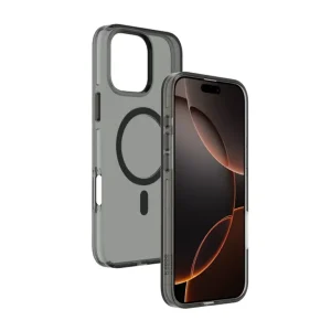 قاب KDOO مگ سیف مدل Iceguard مناسب برای  iphone 16 pro | شفاف دودی