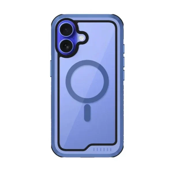 قاب KDOO مگ سیف مدل Mag Ares sport مناسب برای iphone 16 | رنگ آبی