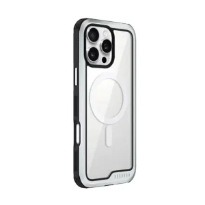 قاب KDOO مگ سیف مدل Mag Ares sport مناسب برای iphone 16 promax | رنگ نقره ای