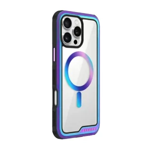 قاب KDOO مگ سیف مدل Mag Ares sport مناسب برای iphone 16 | رنگ aurora