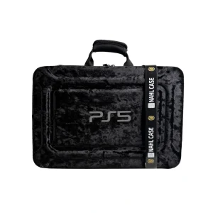 کیف حمل کنسول بازی PlayStation5 اسلیم رنگ مشکی برند Nahl- روی جعبه