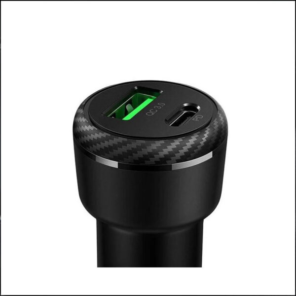 شارژر فندکی مک دو دو 38 وات مدل PD+QC Car Charger