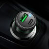 شارژر فندکی مک دو دو 38 وات مدل PD+QC Car Charger