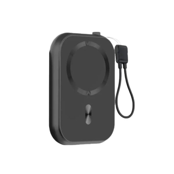 پاور بانک سه کاره گرین لاین مدل MagSafe با ظرفیت 10000 میلی آمپر ساعت - مشکی