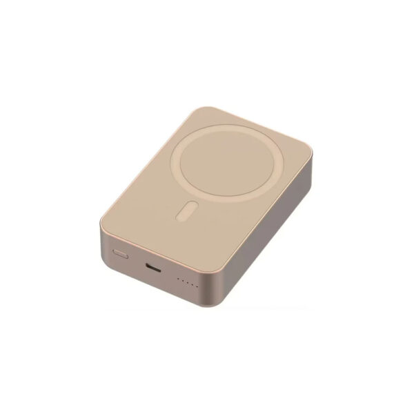 پاوربانک مگ سیف 20000 پاورولوژی Powerology Magsafe Aluminum Power Bank PPBCHA33 - صحرایی