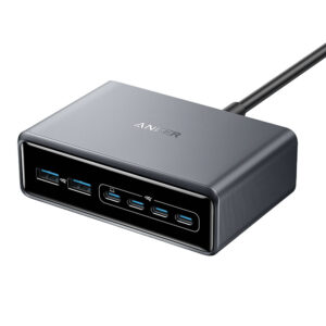 شارژر رو میزی 6 پورت انکر 200 وات مدل Supercharged Multi-Port Desktop Charging Station