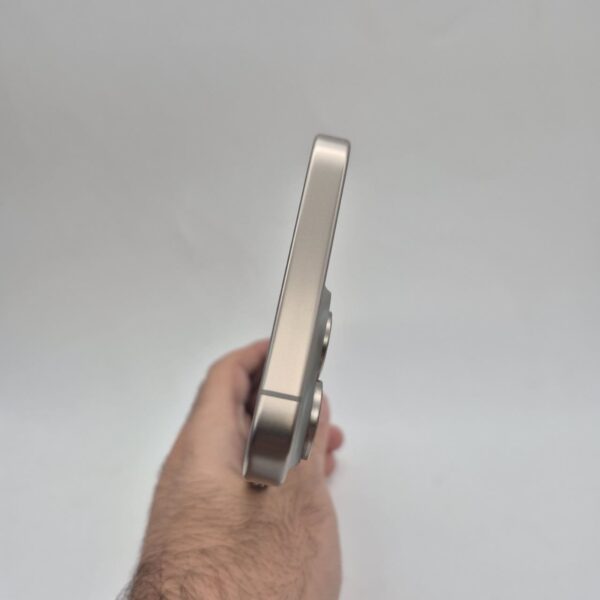 گوشی موبایل دست دوم اپل iPhone 15 ProMax رنگ Natural Titanium حافظه 256 گیگ رجیستـر نشده ZA
