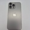گوشی موبایل دست دوم اپل iPhone 15 ProMax رنگ Natural Titanium حافظه 256 گیگ بدون رجیستری دوسیم ZA