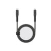 کابل فست شارژ کنفی انرژیا 1.5 متری USB-C به Lightning مدل FLOW رنگ مشکی