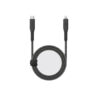کابل فست شارژ کنفی انرژیا 1.5 متری USB-C به Lightning مدل FLOW رنگ مشکی