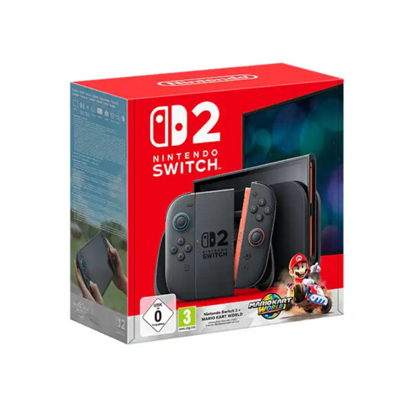نینتندو سوییچ 2 رنگ مشکی| Nintendo Switch 2 System با بازی ماریو