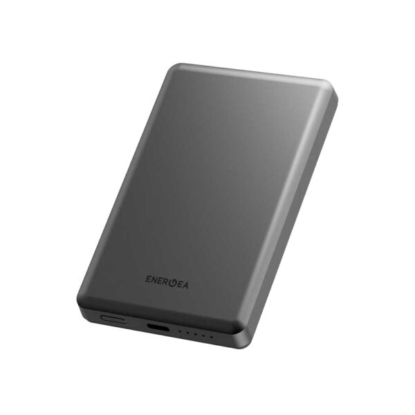 پاور بانک نازک انرژیا 5000 میلی آمپر 20 وات مدل Alupac Mini 5k رنگ نقره ای