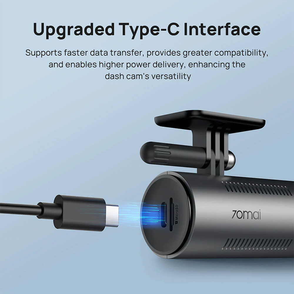 دوربین ثبت وقایع خودرو برند سوِنتی مِی مدل 70mai Dash Cam M310