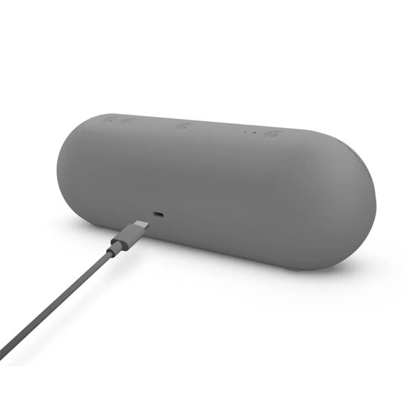 اسپیکر بلوتوثی بیتس مدل Beats Pill X Kim رنگ خاکستری تیره (Dark Gray)