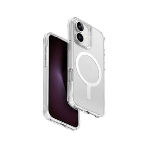 قاب یونیک مدل Combat برای iPhone 16 | رنگ شفاف