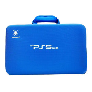 کیف ضد ضربه پلی استیشن ۵ اسلیم دد اسکال مدل DeadSkull PS5 Bag | رنگ آبی
