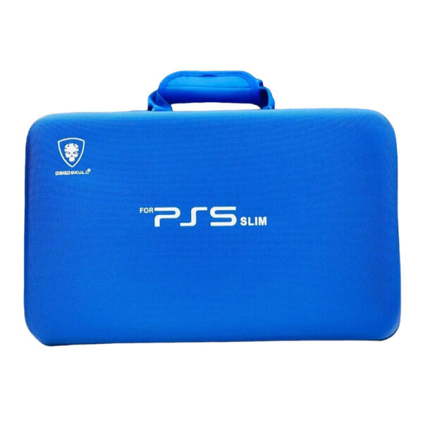 کیف ضد ضربه پلی استیشن ۵ اسلیم دد اسکال مدل DeadSkull PS5 Bag | رنگ آبی