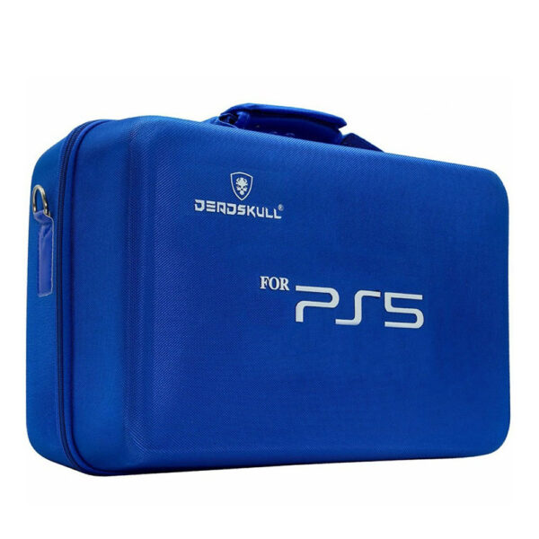 کیف ضد ضربه پلی استیشن ۵ اسلیم دد اسکال مدل DeadSkull PS5 Bag | رنگ آبی