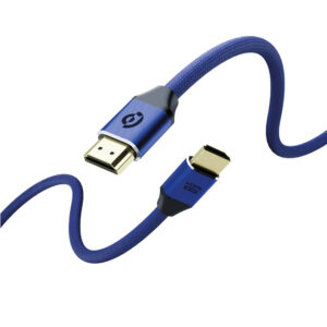 کابل HDMI دو متری پاورولوژی مدل Powerology 8K HDMI PWHDC2M-DKBU رنگ آبی