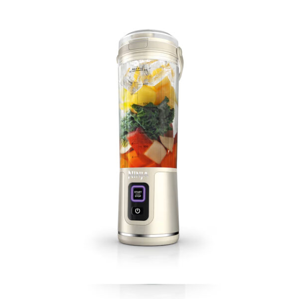 مخلوط کن شارژی نینجا مدل Ninja Blast Portable Blender رنگ کرم روشن