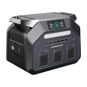 پاور استیشن پاورلوژی Powerology Dynamic1800 Portable Power Station 1800W رنگ مشکی