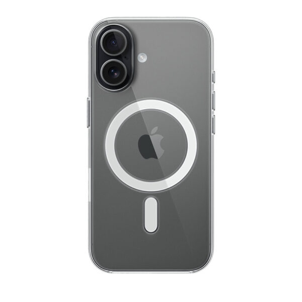 قاب اورجینال 17 شفاف مگ سیف مدل Clear Case with MagSafe iPhone 17
