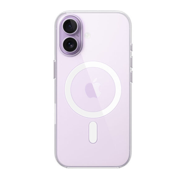قاب اورجینال 17 شفاف مگ سیف مدل Clear Case with MagSafe iPhone 17