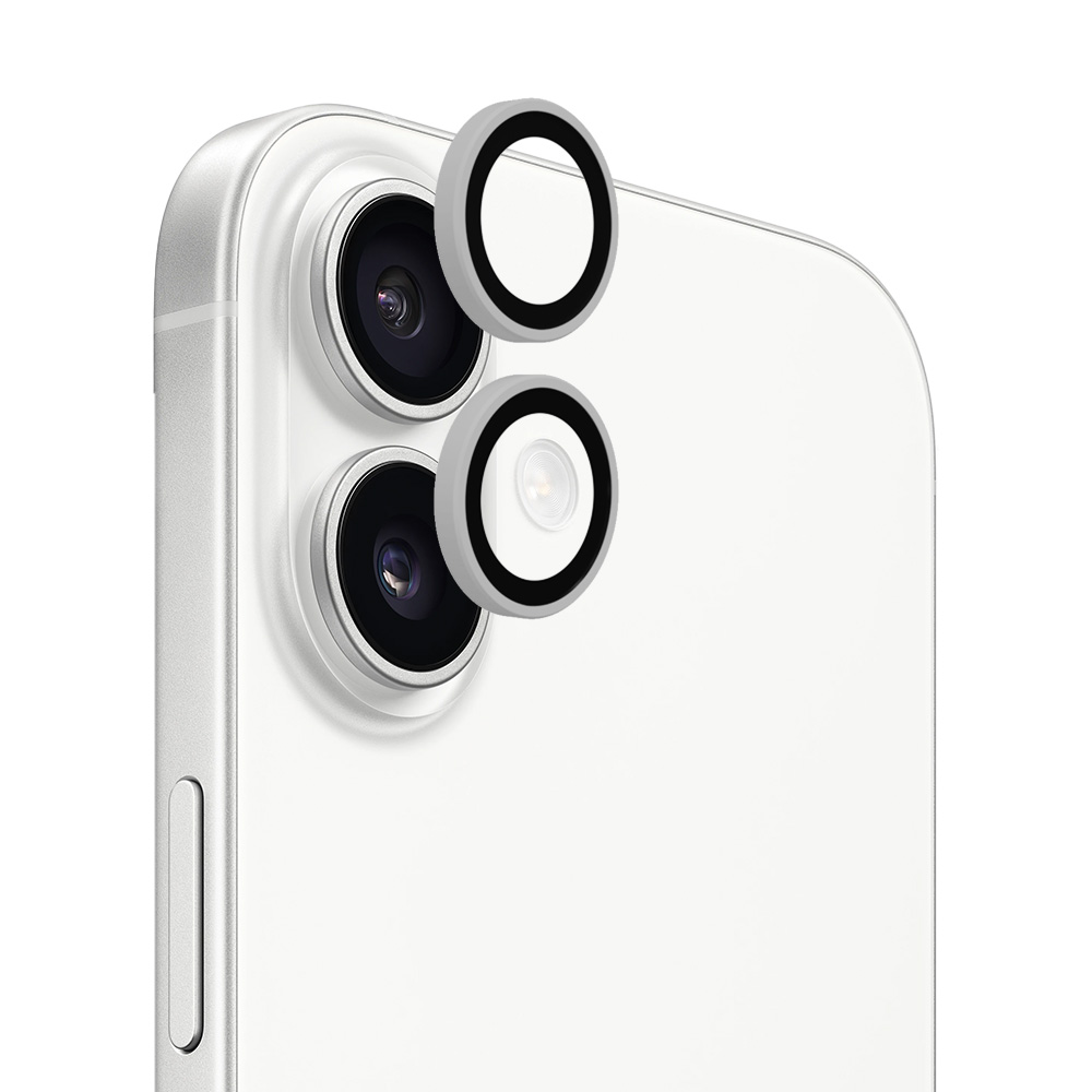 محافظ لنز زگ مناسب برای آیفون 17 رنگ نقره ای