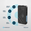 پاوربانک خورشیدی وایرلسی 20000 پاورولوژی Powerology Solar Wireless Charging Power Bank PPBCHA76 - مشکی