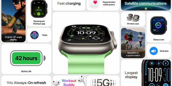 Apple Watch Ultra 3 با صفحه نمایش بزرگ و طراحی مقاوم