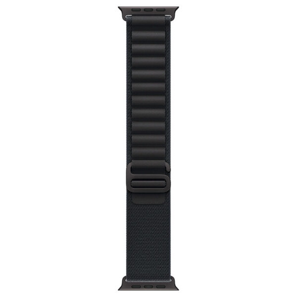 اپل واچ اولترا 3 رنگ تیتانیوم مشکی با بند آلپاین لوپ مشکی (Black) - سایز ۴۹ میلی‌متر