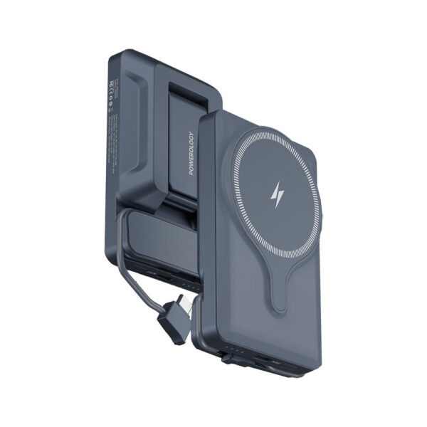 پاوربانک مگ سیف 5000 پاورولوژی Powerology Magsafe Charging Air-Vent Mount PPBCHA32-GY - خاکستری