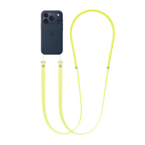 بند دوشی اورجینال اپل مدل Crossbody Strap – Neon Yellow رنگ زرد