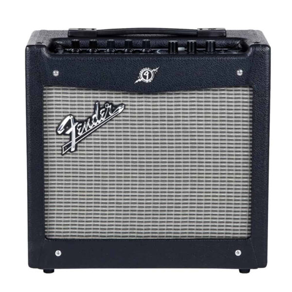 گیتار الکتریک آیبانز مدل Ibanez RG350DXZ به همراه آمپلی فایر فندر مدل MUSTANG 1.V2 با توان خروجی 20 وات با کیف و استند  (دست دوم)