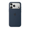 قاب اورجینال اپل آيفون ۱۷ پرو مکس سیلیکونی مدل iPhone 17 Pro Max Silicone Case with MagSafe – Midnight رنگ میدنایت