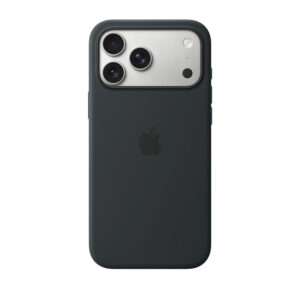 قاب اورجینال اپل آيفون ۱۷ پرو مکس سیلیکونی مدل iPhone 17 Pro Max Silicone Case with MagSafe – Black رنگ مشکی
