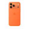قاب اورجینال اپل آيفون ۱۷ پرو مکس سیلیکونی مدل iPhone 17 Pro Max Silicone Case with MagSafe – Orange رنگ نارنجی