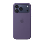 قاب اورجینال اپل آيفون ۱۷ پرو مکس سیلیکونی مدل iPhone 17 Pro Max Silicone Case with MagSafe – Purple Fog رنگ بنفش