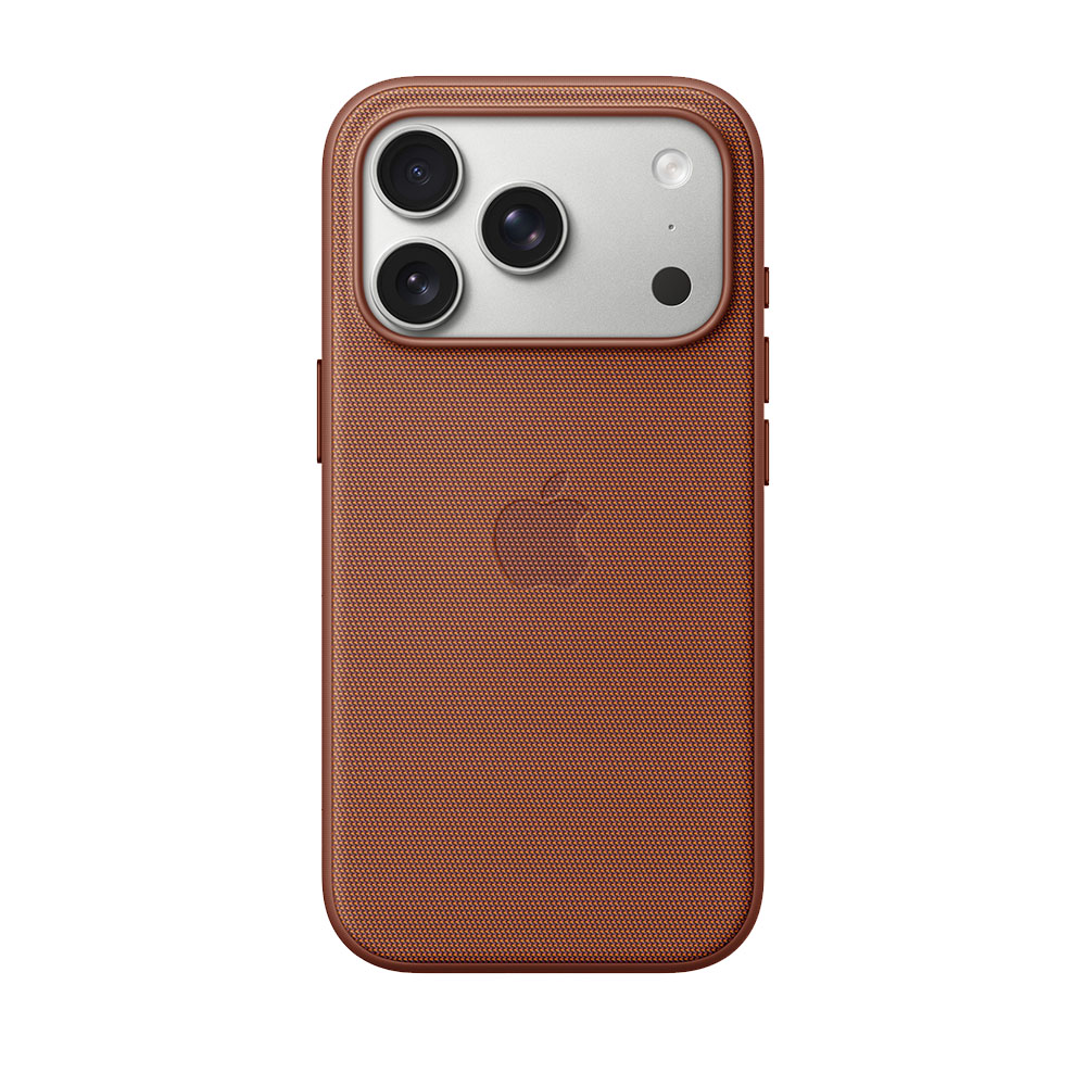 قاب اورجینال اپل آيفون ۱۷ پرو مدل iPhone 17 Pro TechWoven Case with MagSafe - Sienna رنگ آجری